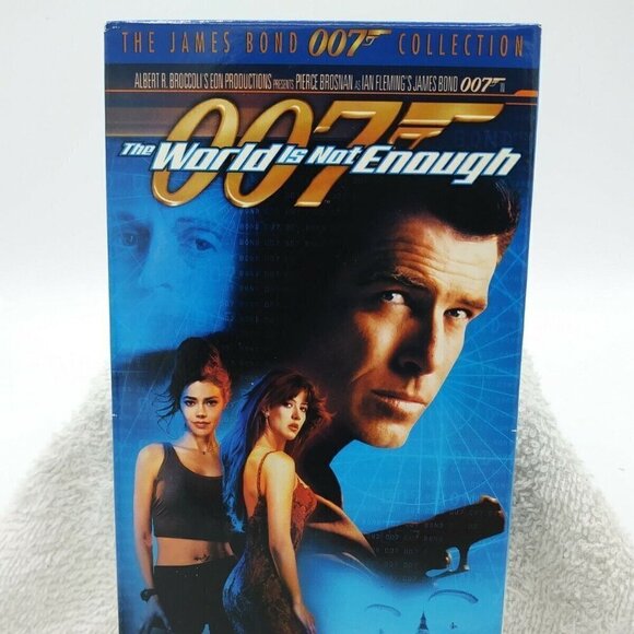 Lot of 2 -007 James Bond - VHS - 1998 Pierce Bronson MGM Tomorrow, The World - Picture 9 of 13